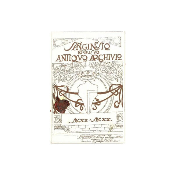 San Ginesio et lo suo antiquo archivio