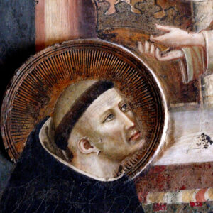 DETTAGLIO DI SAN NICOLA, AFFRESCHI DEL CAPPELLONE