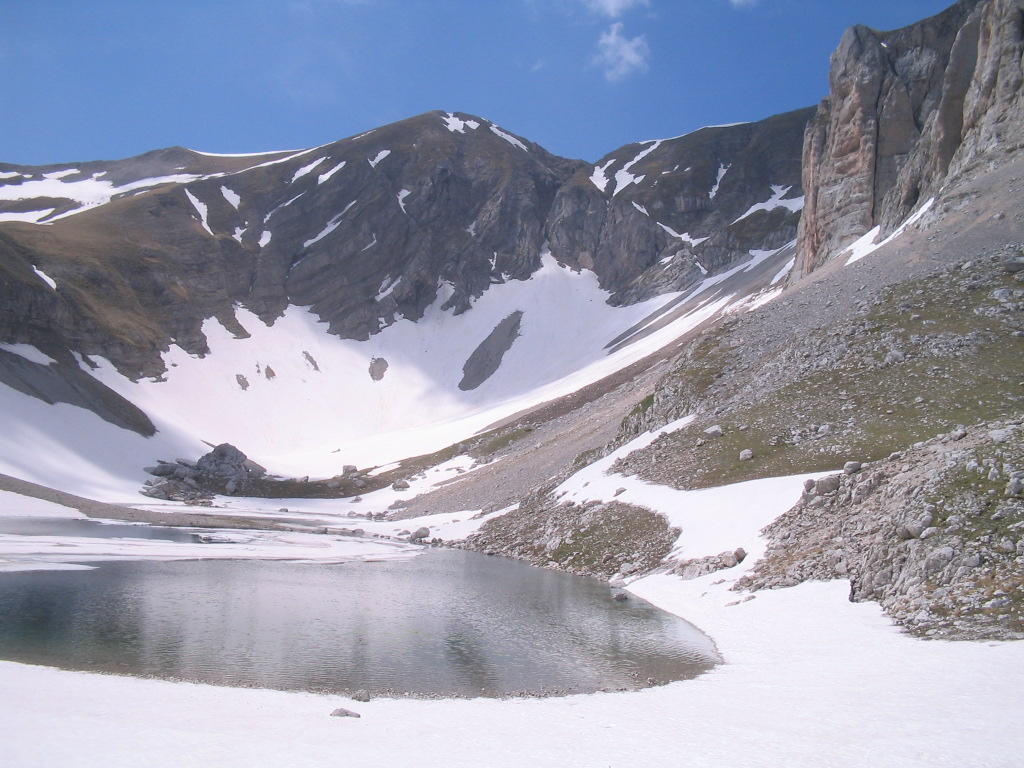 cima del Redentore e Lago di Pilato